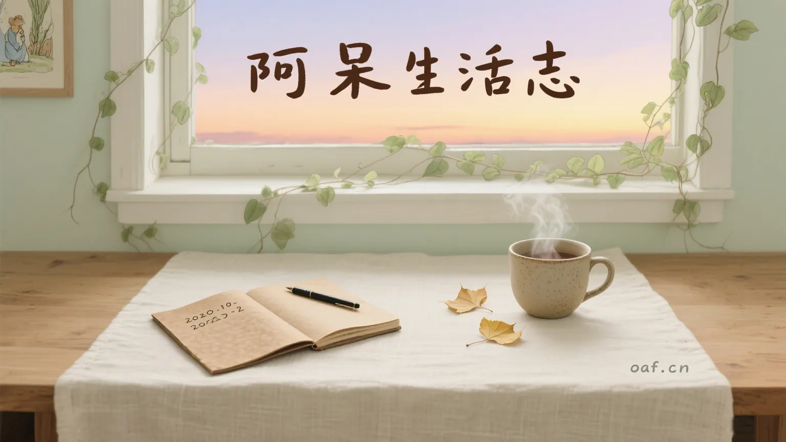 阿呆生活志的创建与欢迎客人.webp