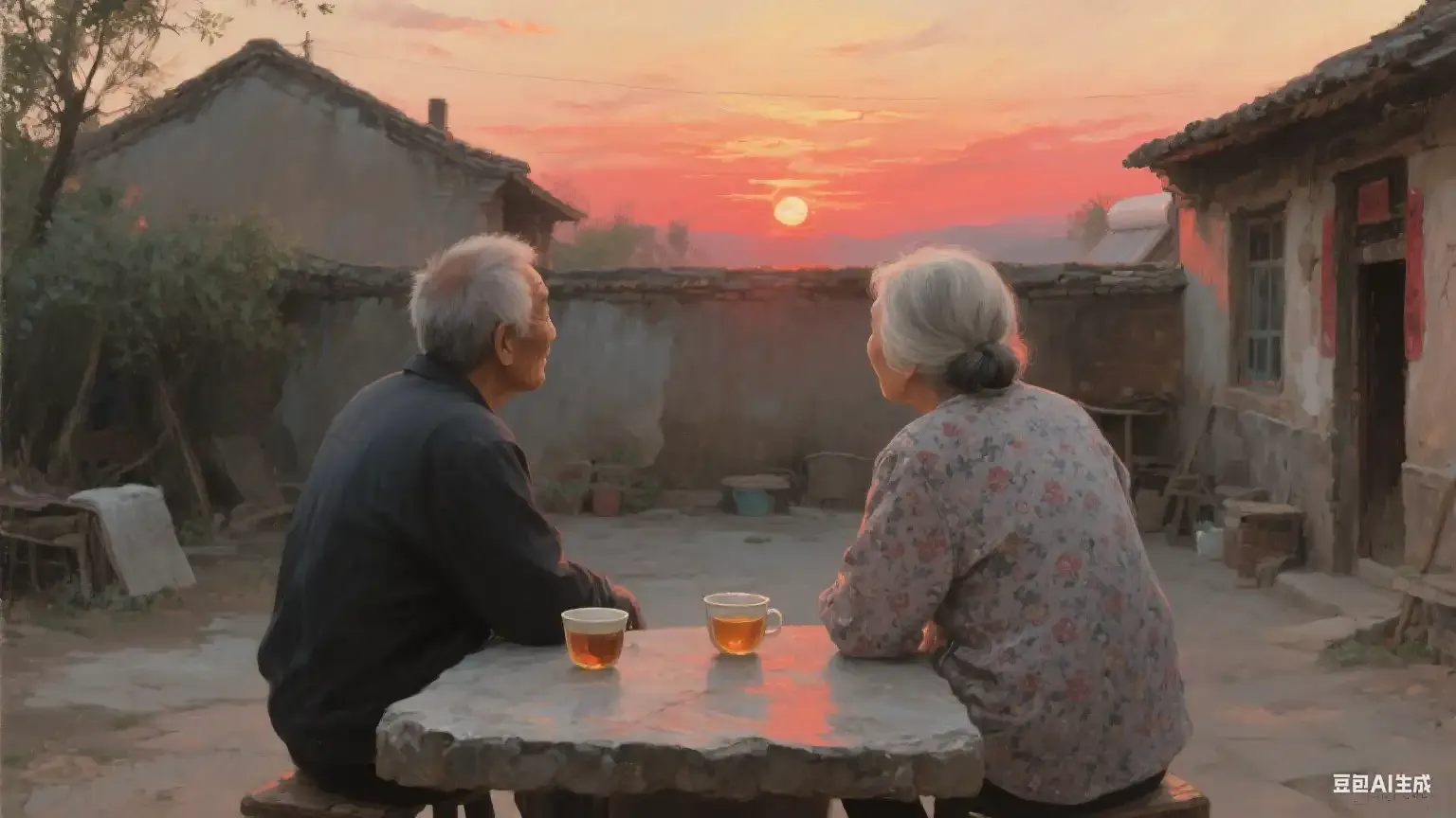 在没有父母的老屋，我只是故乡的客人